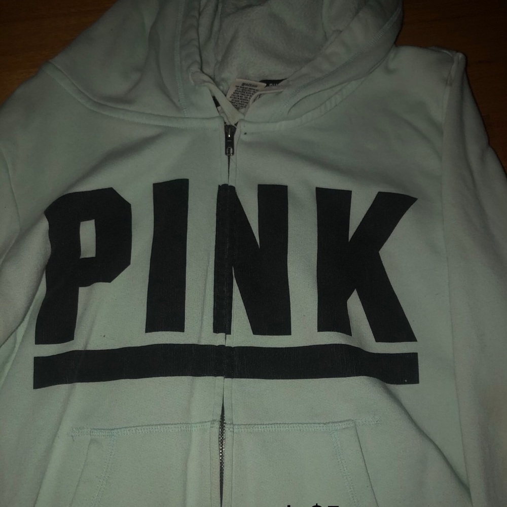 Pink hoodie